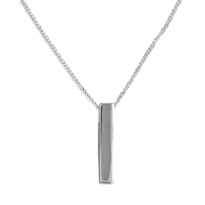 Simple deals bar necklace