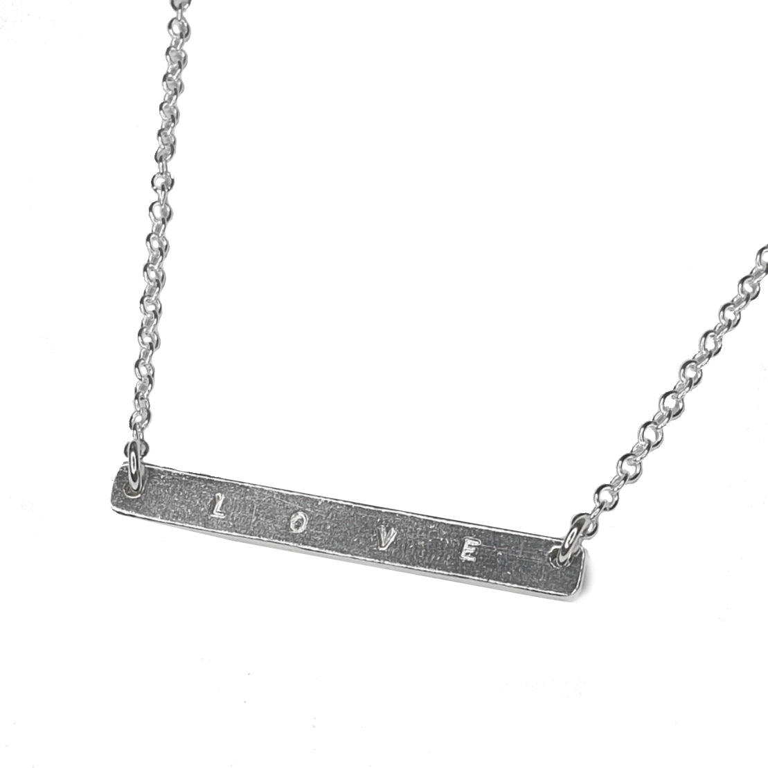 Signature shop bar necklace