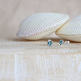 SKYLA Blue Topaz Studs