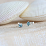 SKYLA Blue Topaz Studs