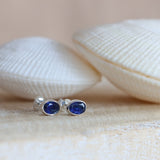 AZURE Kyanite Studs