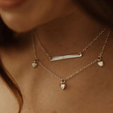 Signature Engraved Bar Necklace