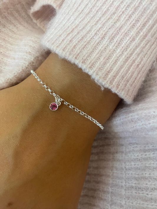 Birthstone Belcher Bracelets