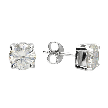 0.5ct Moissanite Stud Earrings