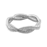 Entwined Eternity Ring