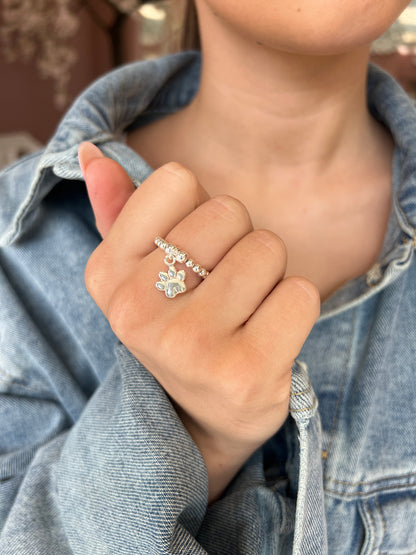 Paw Print Ring