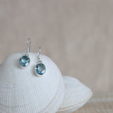 Blue Topaz Treasure Earrings