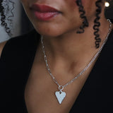 Signature Maxi Heart Trace Chain