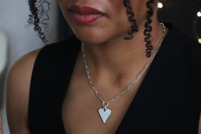 Signature Maxi Heart Trace Chain