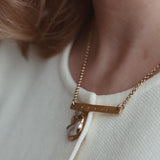 Signature 9ct Gold Bar Necklace