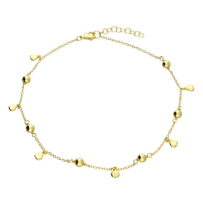 Marrakech Abstract Anklet in Gold