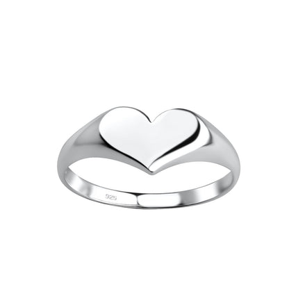 Heart Signet Ring