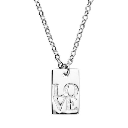 LOVE Tag Necklace