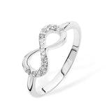 Sparkle Infinity Ring