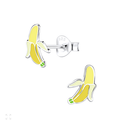 Banana Ear Studs