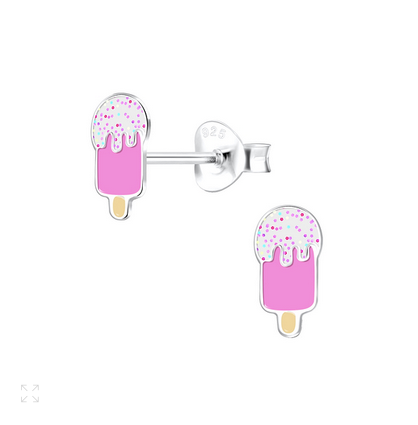 Ice Lolly Ear Studs