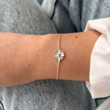 Spring Daisy Slider Bracelet