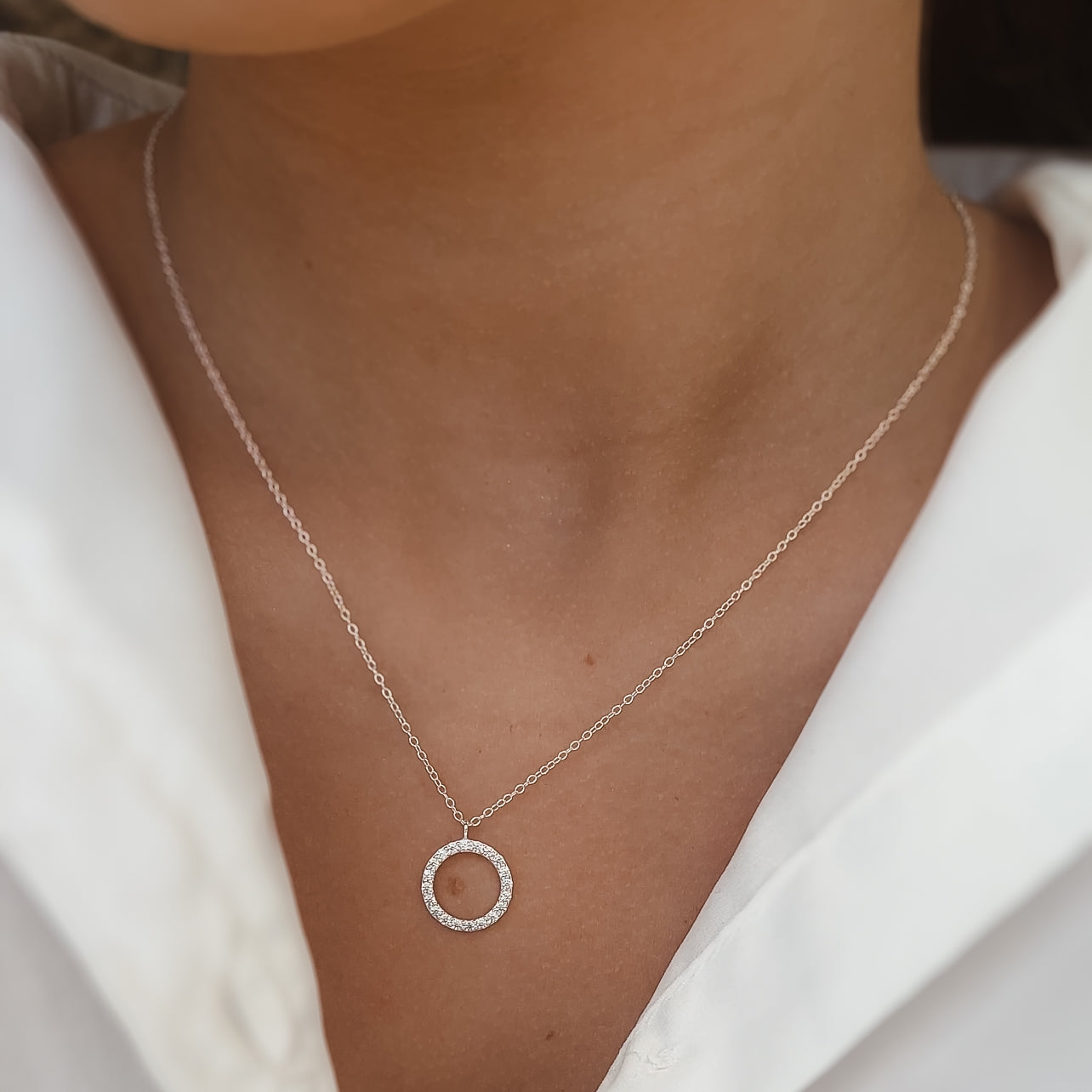 Eternal Circle Necklace