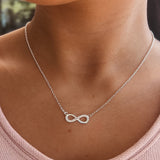 Sparkle Infinity Necklace