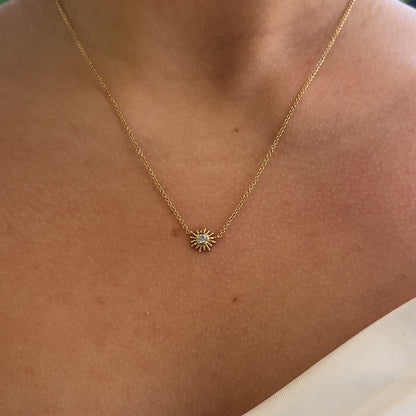 Sunshine Necklace in Gold