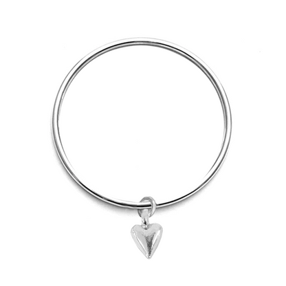 Signature Midi Amore Heart Bangle